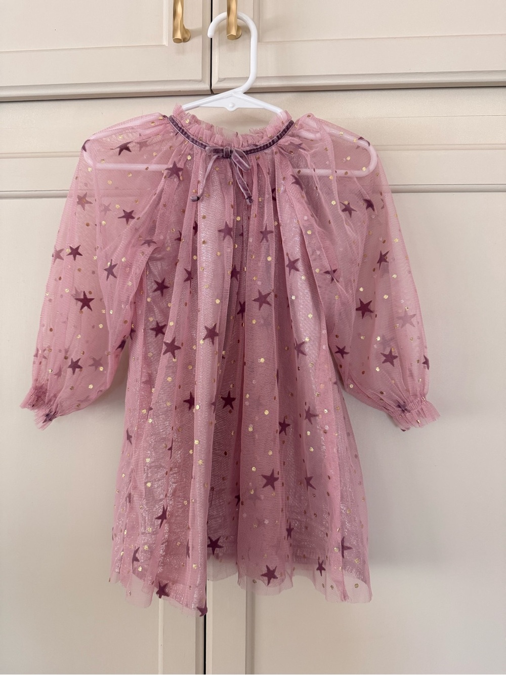 Cat & Jack Toddler Girls’ Pink Tulle Dress, 2T